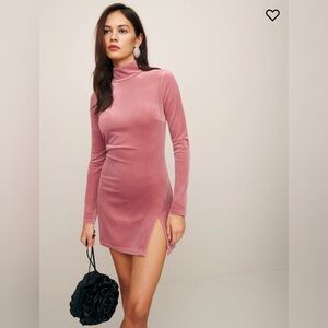 Libra Knit Dress Light Pink Velvet Medium